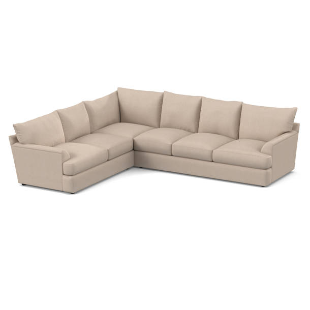 Klaussner Furniture Findley 2 Piece Upholstered Sectional & Reviews